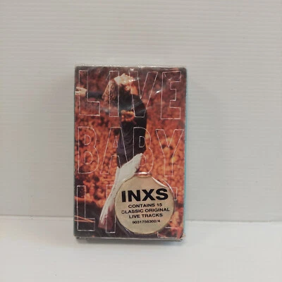 INXS Live Baby Live Cassette, sleeve and booklet - Image 1 of 3