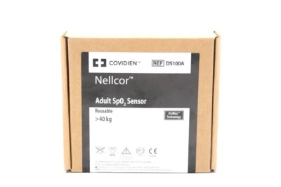 NELLCOR GE Healthcare DS100A Original SpO2 Cable 9 pin - Same Day Shipping