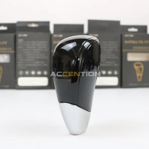 Black Full Wood Gear Shift Knob For Nissan X-TRAIL QASHQAI TERRA MURANO NAVARA - Picture 1 of 9