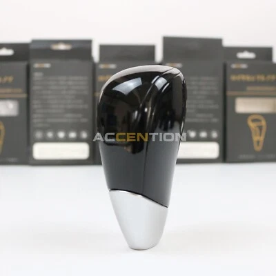 Perilla de cambio de marchas de madera completa negra para Nissan X-TRAIL QASHQAI TERRA MURANO NAVARA Foto 1 de 4