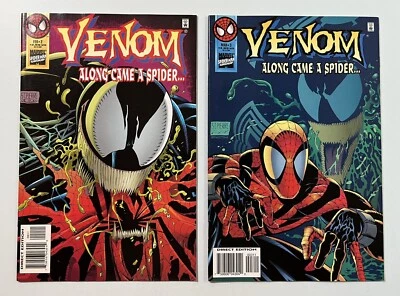 Venom Along Came a Spider #2 & #3 / Marvel 1996 High Grade - Image 1 of 4