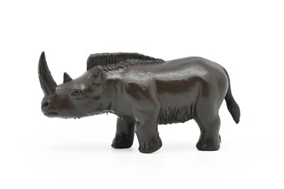 Rinoceronte, Rinoceronte, Rinoceronte Antiguo Gigante, Muy Bonita Reproducción Plástica 2 3/4" Foto 1 de 4