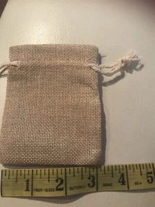 burlap gift bags 3x4  (20 Pieces) - Picture 1 of 3