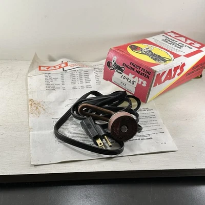 New Kat's Engine Heater K4X 400w 34 MM Frost Plug Cadillac Escalade 6.2L Blazer - Image 1 of 4