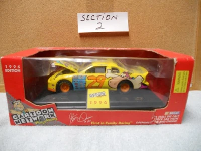 1/24 Racing Champions Premier H.O. 1996 nascar #29 Cartoon Network S. Grissom - Image 1 of 3