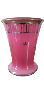 Vintage Wedgwood Art Deco 1930's Veronese Silver Lustre A & L Powell Design Vase - Picture 1 of 16