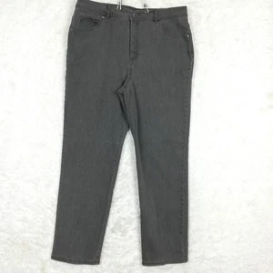 Jeans Charter Club para mujer clásicos pierna recta desteñidos negros denim tiro alto 16 - Imagen 1 de 9