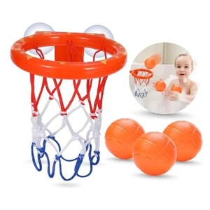 Bath Toys - Bathtub Basketball Hoop for Kids Toddlers - Bath Toys Shower Toys - Picture 1 of 7