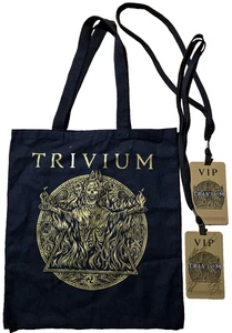 Lotto Trivium Autografato VIP Pass 2018 Sin Sentence Tour Band Live Firmato Metal - Foto 1 di 11