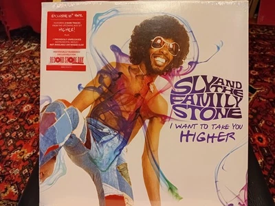Sly+Family Stone I Want To Take You Higher LTD. 10” Vinyl EP NEW/SEALED NUMBERED - Image 1 of 2