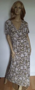 Beautiful Stretch Dress By Tu Size 14 NWOT Elasticated Animal Print - Picture 1 of 3