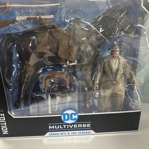 McFarlane Exclusive DC Multiverse Jonah Hex & The General Gold Label New IN HAND - Picture 1 of 10