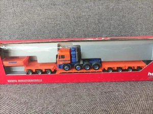Herpa H0 1:87 in OVP - 151771 MAN F2000 Tieflade-Sattelzug "Bruns Schwerlast" - Bild 1 von 7