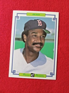 1984 DONRUSS GRAND CHAMPION BB #1 3"×5" Card #4 JIM RICE  NRMT/MT - Picture 1 of 3