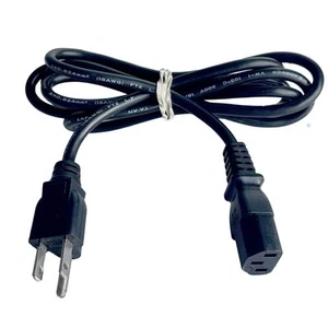 VIZIO VW32LHDTV40A TV AC Power Cord Cable (5/6ft) NEMA-C13 - Picture 1 of 1