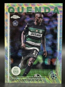 🔥Geovany Quenda RC Wave Refractor Blaster Exklusiv 24/25 Topps Chrome UCC🔥 - Bild 1 von 2