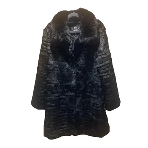 Bugatteli Damen 3xl Pelz Wintermantel XxxL warm schwarz - Bild 1 von 11