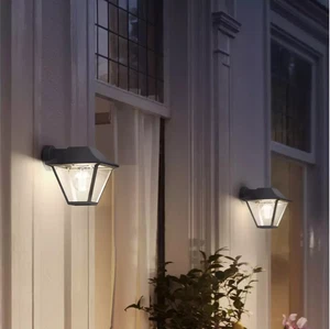 PHILIPS LED Alpenglow Outdoor Wall Light Fixture (1) | Anthracite Grey | RRP £30 - Picture 1 of 16