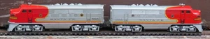 Lionel 2353 Santa Fe F-3 A-A with Lights, Magnatraction, and HORN! - Picture 1 of 15