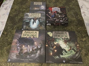 Arkham Horror 3rd Edition Board Game Collection - Fantasy Flight Games - Picture 1 of 2