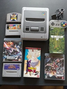 Super Famicom Console & Games Set with Dragon Ball Z 2 & Legend of Mana Tested - Picture 1 of 5