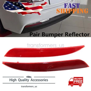 Pair Bumper Reflector For Kia Optima 2016-2018 Set of 2 Rear Left and Right - Picture 1 of 10