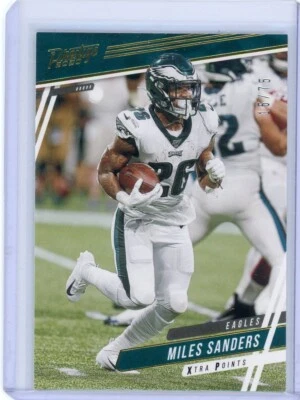2020 Panini Prestige Xtra Points Gold MILES SANDERS 15/75 Philadelphia Eagles - Image 1 of 2