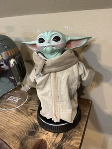 Grogu (Baby Yoda) from Sideshow – 1:1 Scale Life-Size Figure w/ Original Box - Picture 1 of 10