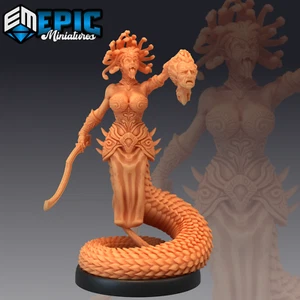 6K Resin 32mm Epic Gorgon Sisters Stheno Beheaded (Medium) for D&D, Role-Play - Picture 1 of 2