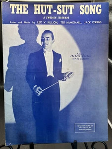The Hut-Sut Song ~ Swedish Serenade ~ Leo Killion ~ 1941 ~ Piano/Guitar/Vocal - Picture 1 of 2