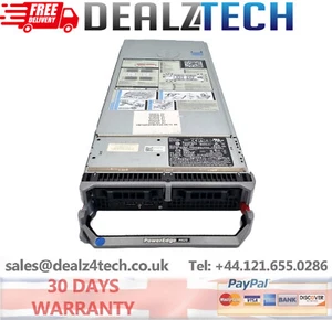 DELL POWEREDGE M620 CTO SERVER BLADE 2x Xeon E5-2620 8-Core 2GHz 96GB RAM 0F9HJC - Picture 1 of 4