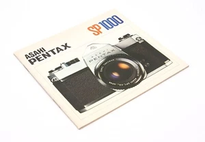 Asahi Pentax SP1000 Bedienungsanleitung - UK Händler - Bild 1 von 3
