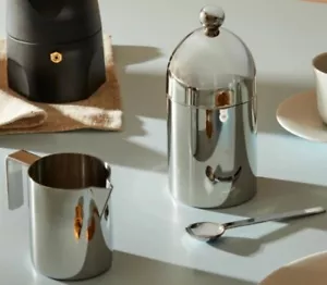 Alessi Design Aldo Rossi Set Zuccheriera e cremiera 90023/ 90024 - Foto 1 di 3