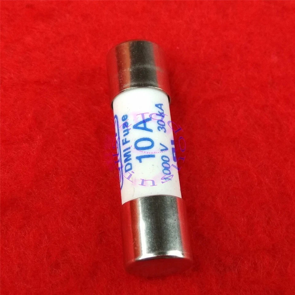 1PC SIBA 10A 1000V 10x38mm DMI 50 199 06 Fast Acting Ultra Rapid Ceramic Fuse