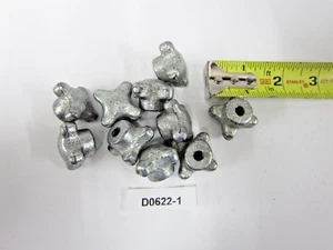 10 PK, ACCESORIO perillas de ala, longitud de cabeza de 1,2", profundidad de 3/4", orificio 1/4-20 D0622-1 F - Imagen 1 de 2