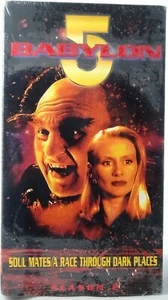 New "Babylon 5 Volume 2.4" VHS Sci-Fi Thriller, Soul Mates, Race Dark Places, TV - Imagen 1 de 2