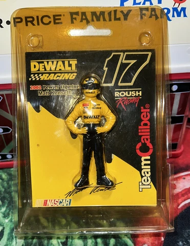 2001 TEAM CALIBER 1:24 PEWTER FIGURINE MATT KENSETH New. A-26 Cover