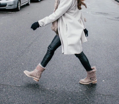 ROSS & SNOW Emilina подлинный стриженный мех с подкладкой всепогодный ботинок размер 7,5 - Изображение 1 из 4