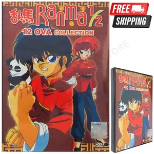 DVD Anime RANMA 1/2 : 12 OVA COLLECTION - COMPLETE  TV SERIES FREE SHIPPING - Imagen 1 de 9