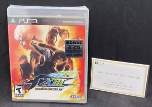 The King of Fighters XIII PS3 + 4CD Soundtrack (2011, Atlus, PlayStation 3) WATA - Picture 1 of 8