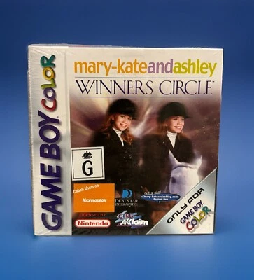 NEW Mary-Kate and Ashley Winners Circle Nintendo Game Boy Color 2001 SEALED GBC - Image 1 of 4
