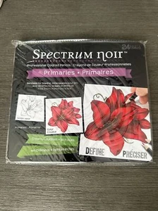 Spectrum Noir Colourblend 24 Piece Blending Pencils Primaries collection New - Picture 1 of 2