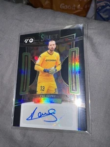 2023/24 Panini Prizm Select Pau Lopez Real Betis Auto True Black 1/1 One Of One - Bild 1 von 2