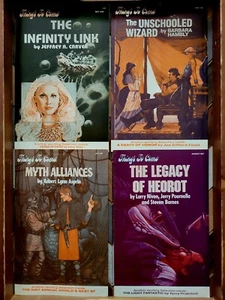 Set of 4 THINGS To COME 1985-87 Science Fiction Book Club Pamphlet Members Only - Picture 1 of 5