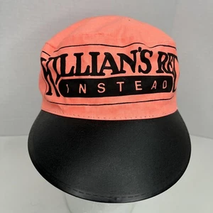 VTG Killian’s Red Instead Pink Painters Cap Hat Pink Salmon Killians Irish Red - Picture 1 of 7