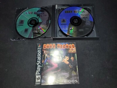 Fear Effect 1 Sony Playstation 1 PS1 EX+NM condition+^ - Image 1 of 4