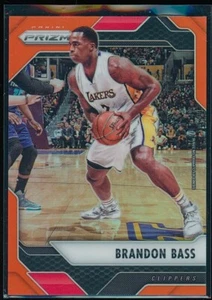2016-17 Panini Prizm Prizms Orange #60 Brandon Bass /49 - Bild 1 von 2
