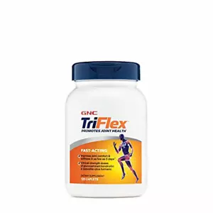 GNC TriFlex FastActing 120 Caplets - Picture 1 of 4