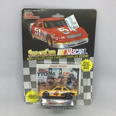 Racing Champions Ernie Irvan NASCAR 1991 年库存汽车 1: 64 压铸 — 第 1/4 张图片