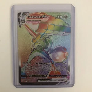 GCC Pokémon Melmetal VMAX Pokemon GO 080/078 Holo Secret Raro - Foto 1 di 2